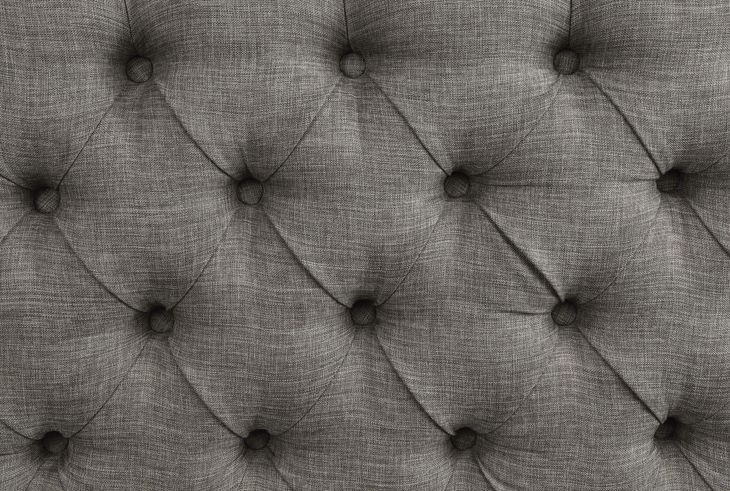 Sania Antique Black and Light Gray Upholstered Counter Height Chair Set of 2