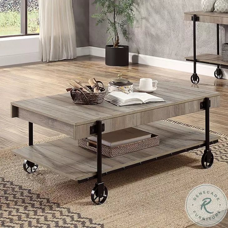 Lobb Natural Cocktail Table