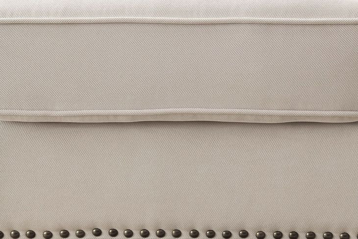 Skyler Beige 125" 3 Piece Sectional