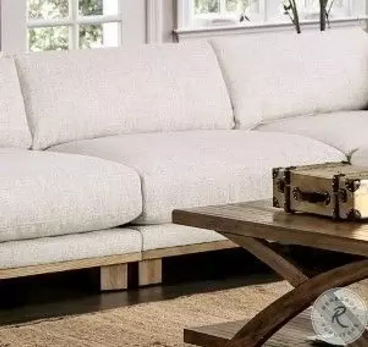 Arendal Beige And Natural Sectional