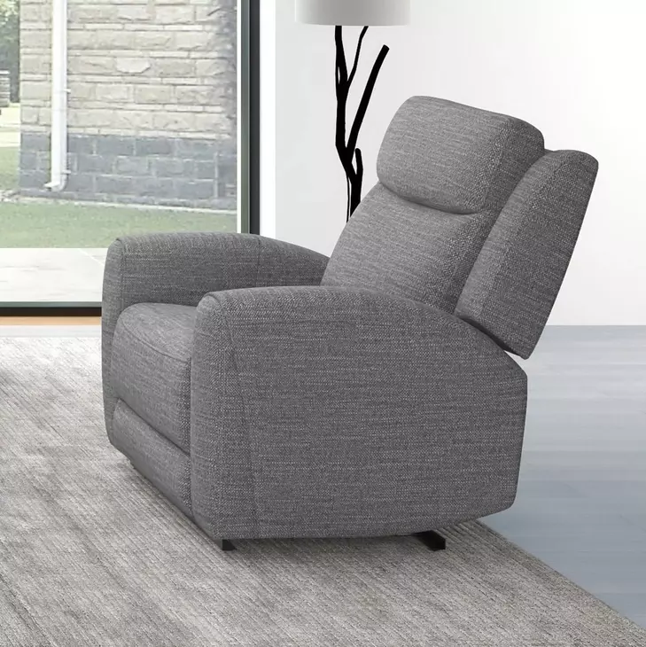 Antonius Gray Manual Recliner Living Room Set