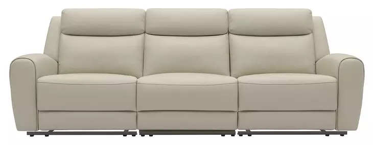 Jacobus Beige 87" Manual Reclining Sofa