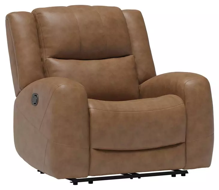Leolinus Brown Manual Reclining Living Room Set