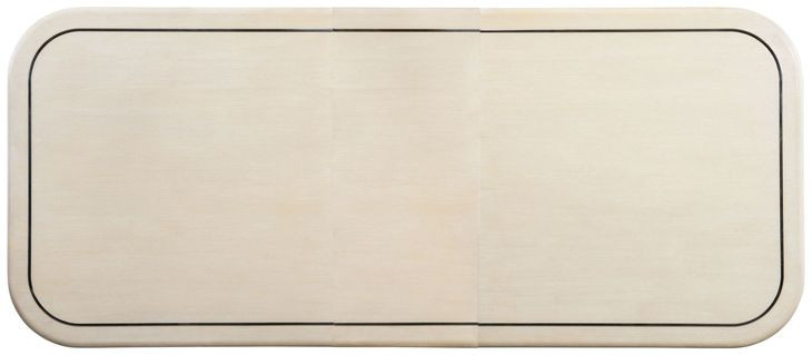 Brigitte Beige 110" Extendable Rectangular Dining Table