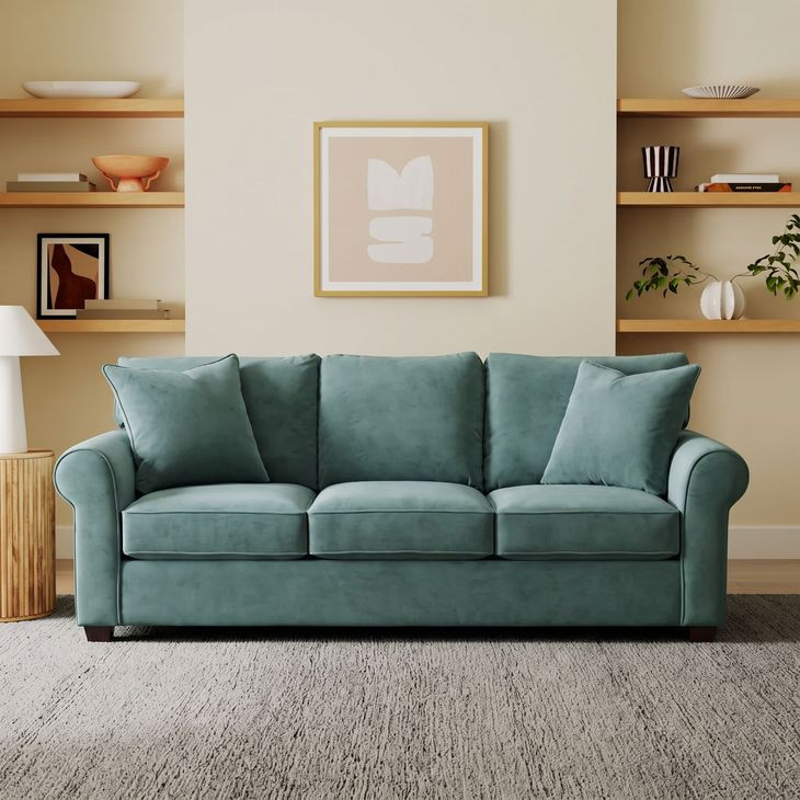 Collins Hunter 86" Memory Foam Queen Sleeper Sofa