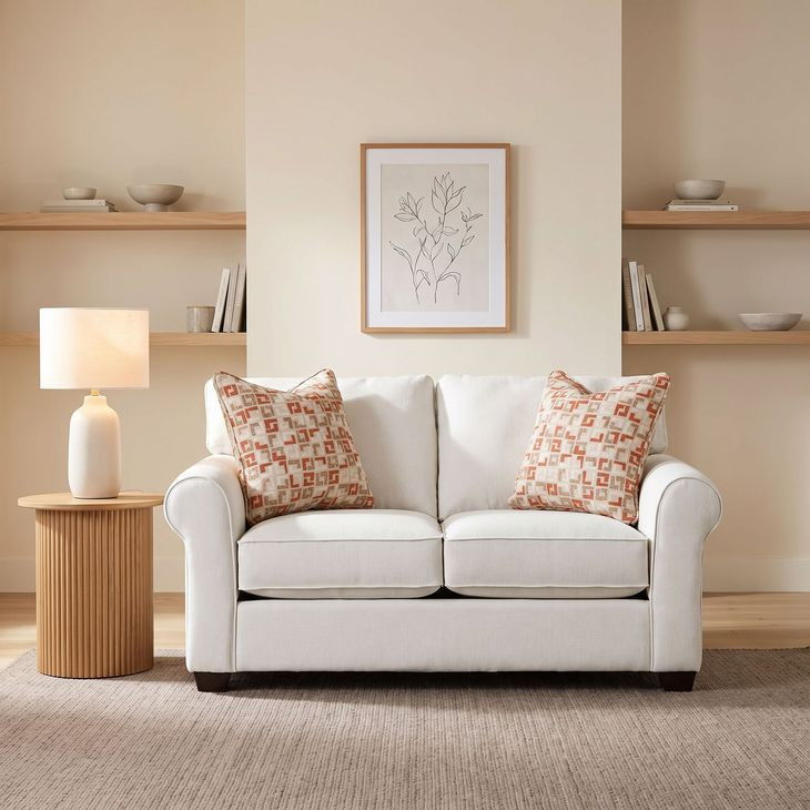 Collins Glacier Performance Fabric 63" Loveseat