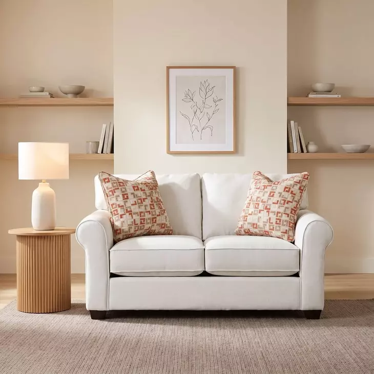 Collins Glacier Performance Fabric 63" Loveseat