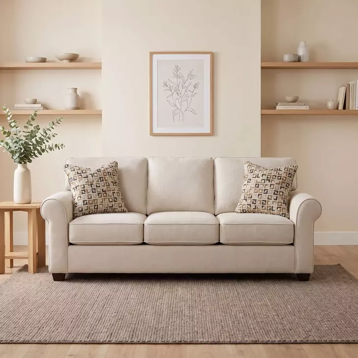 Collins Glacier Performance Fabric 86" Sofa