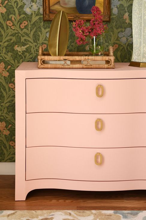Cora Pink 3 Drawer Chest