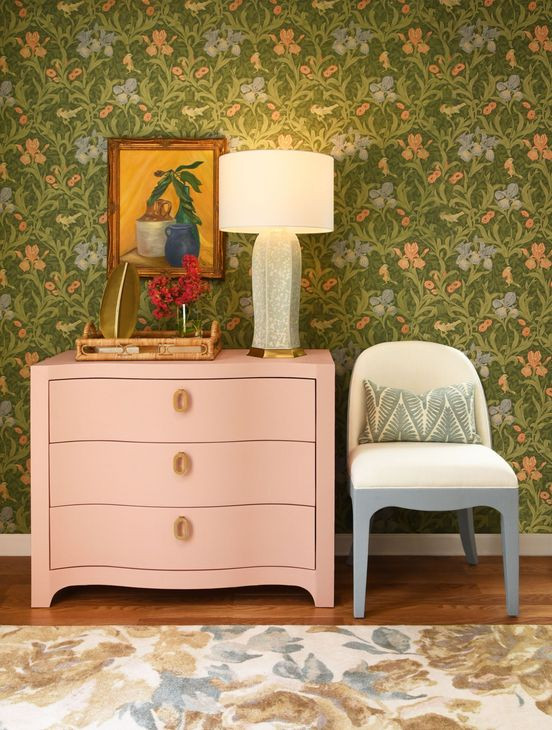 Cora Pink 3 Drawer Chest