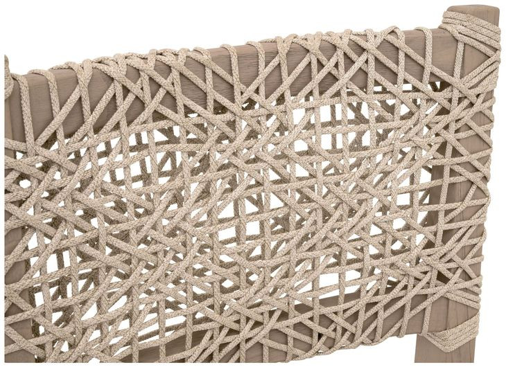 Costa Beige Performance Fabric Outdoor Counter Height Stool