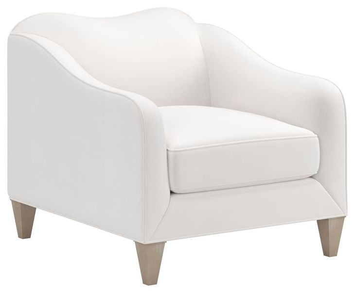 Artisan Upholstery Snow White Upholstered Jean Accent Chair