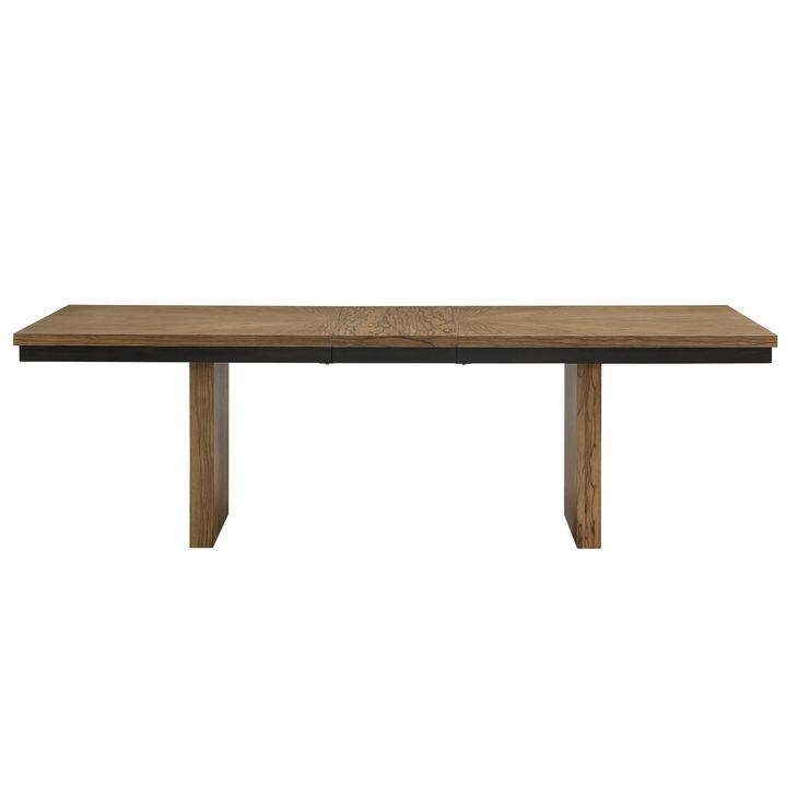 Roatan Brown 96" Extendable Rectangular Dining Table