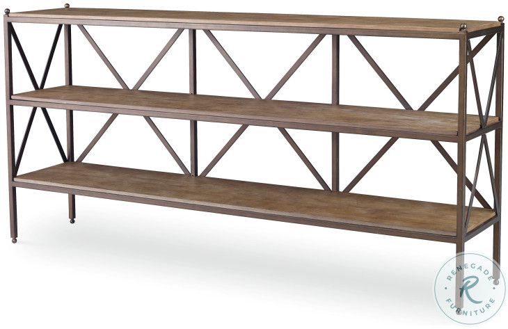 Details Nob Oak Veneers And Bronze Hill Console Table