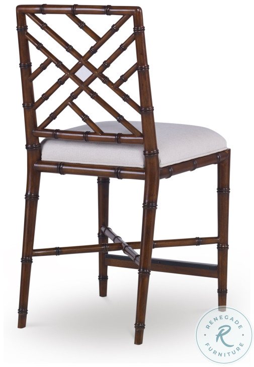 Brighton Flex And Walnut Counter Height Stool