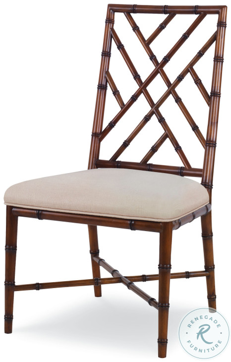 Brighton Flex And Walnut Side Chair