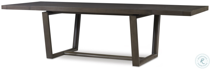 Hatteras Mink Grey 80" Extendable Rectangular Dining Table