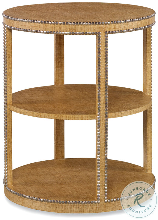 Monterey Glass And Sand Tier Table