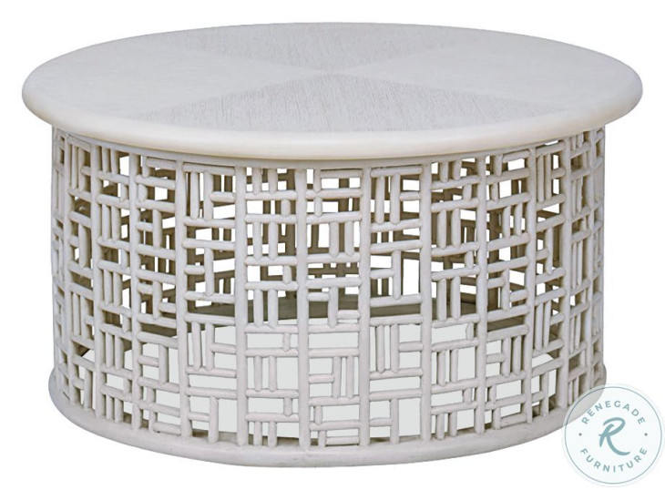 Tropea Soft White Coffee Table
