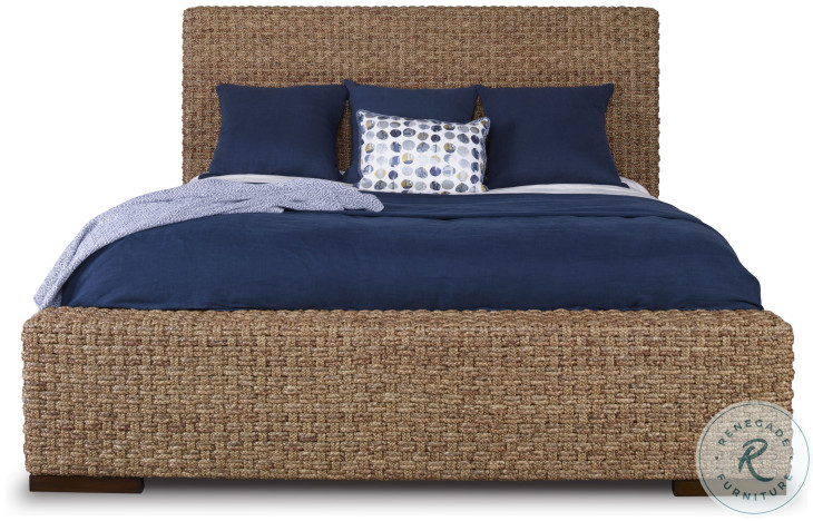 Abaco Natural Woven King Platform Bed