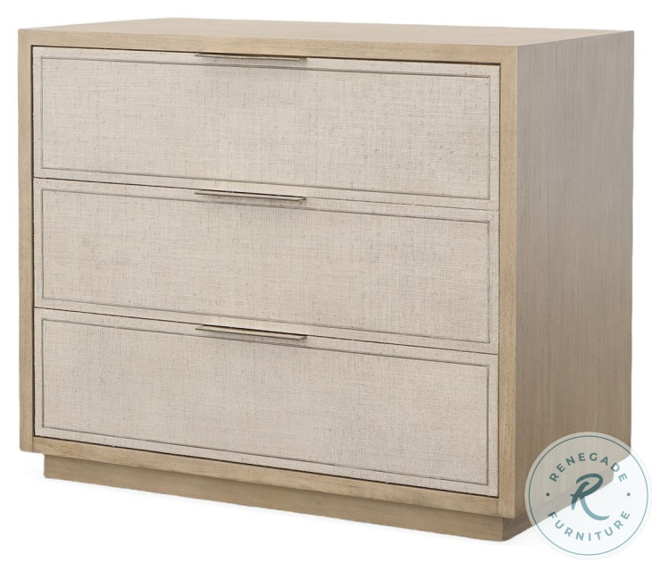 Dunes Tan And Grey 3 Drawer Chest