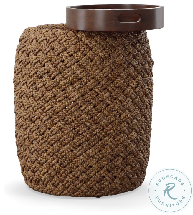 Abaco Natural Woven Side Table