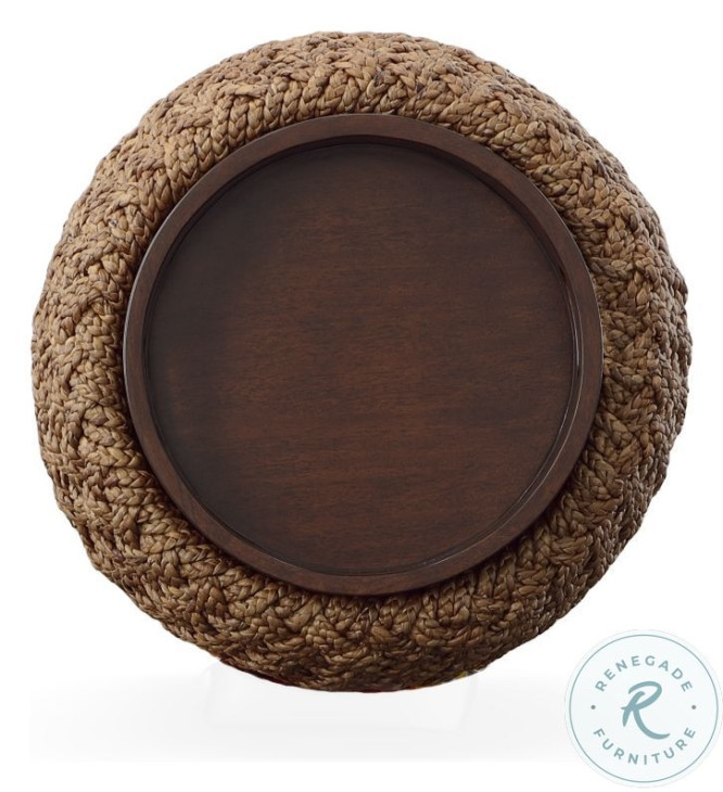 Abaco Natural Woven Side Table