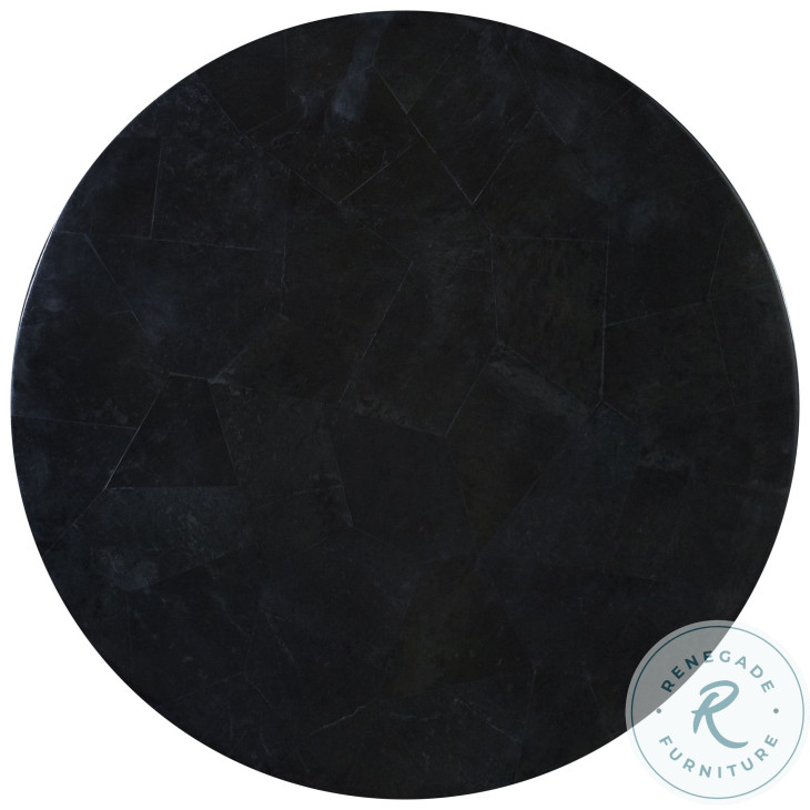 Bria Black Stone Spot Table