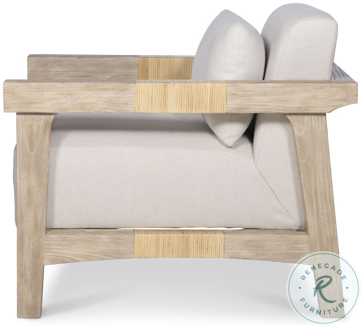 Koehn Aged Natural And Flax Lounge Chair
