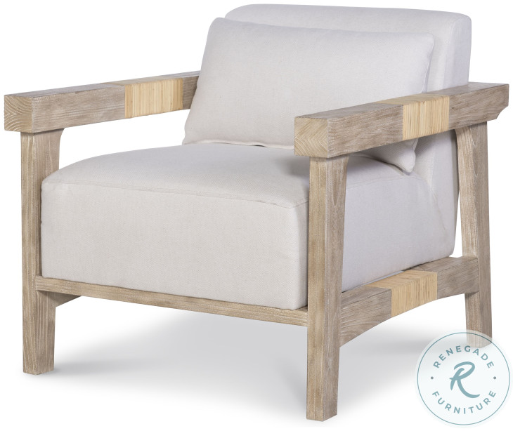 Koehn Aged Natural And Flax Lounge Chair