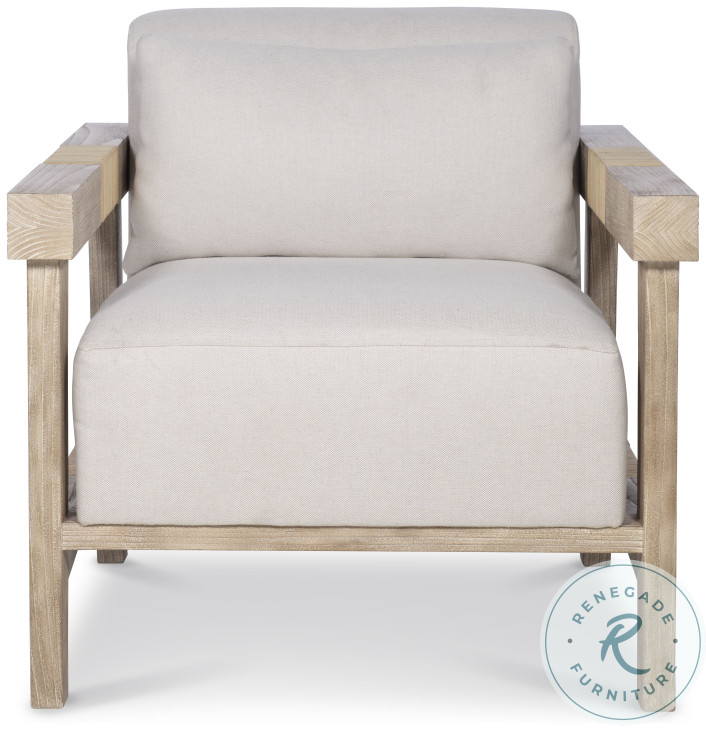Koehn Aged Natural And Flax Lounge Chair