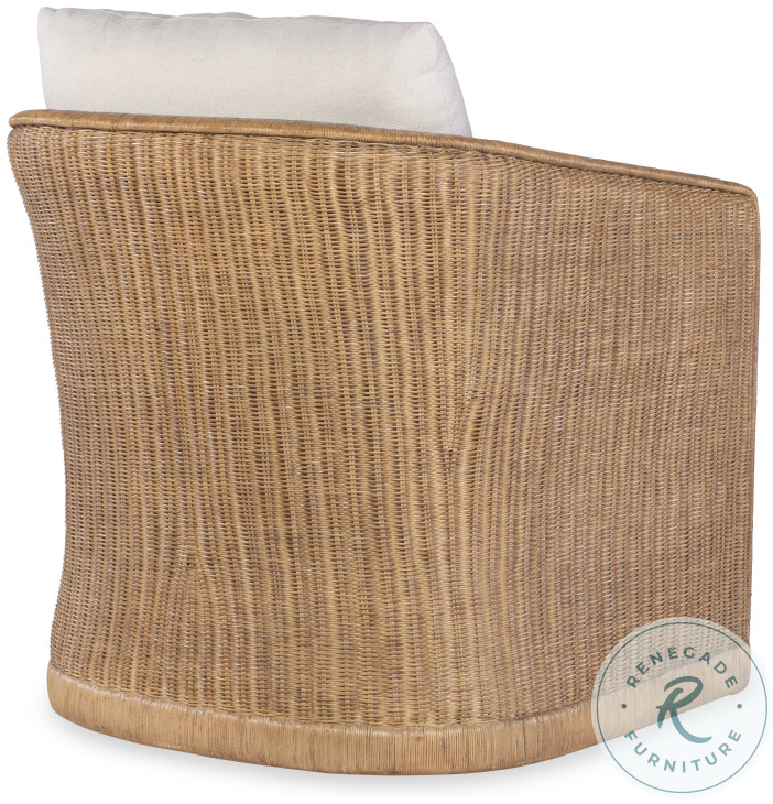 Cyprus Triza And White Swivel Chair