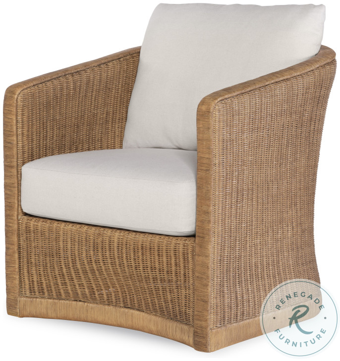 Cyprus Triza And White Swivel Chair