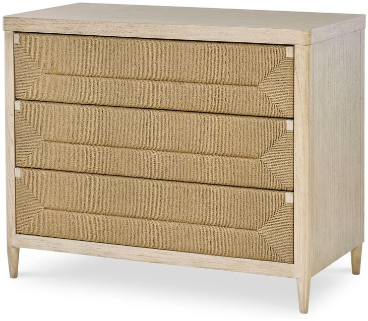 Palmetto Light Gray 3 Drawer Chest