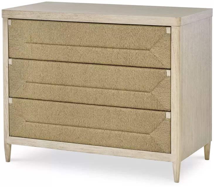 Palmetto Light Gray 3 Drawer Chest