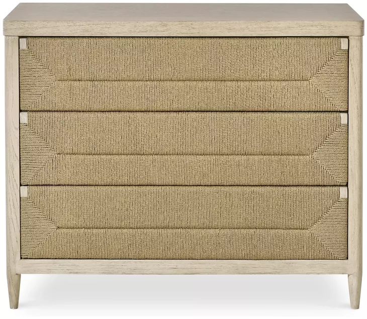 Palmetto Light Gray 3 Drawer Chest