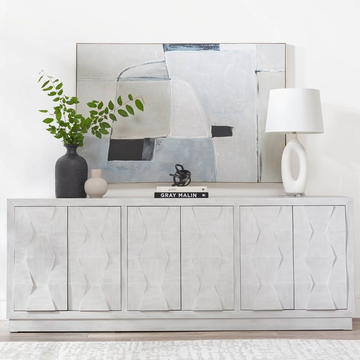 Cortina White Wash Console Table