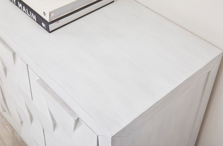 Cressida White Wash Console Table