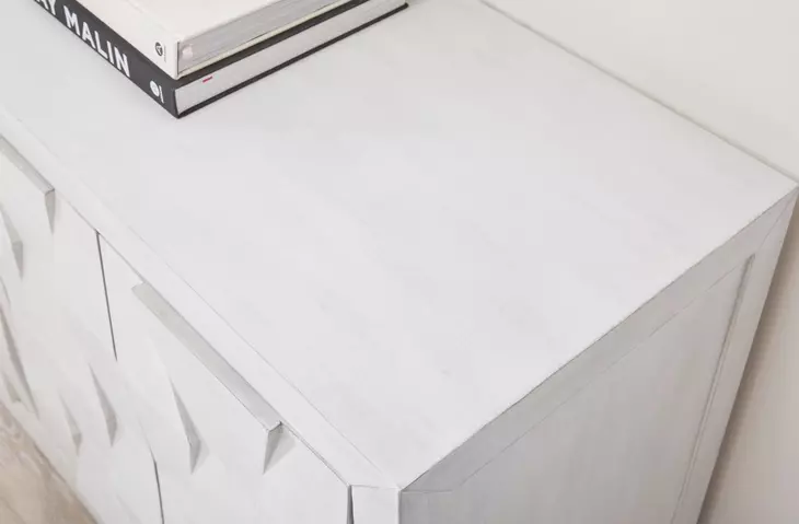 Cressida White Wash Console Table