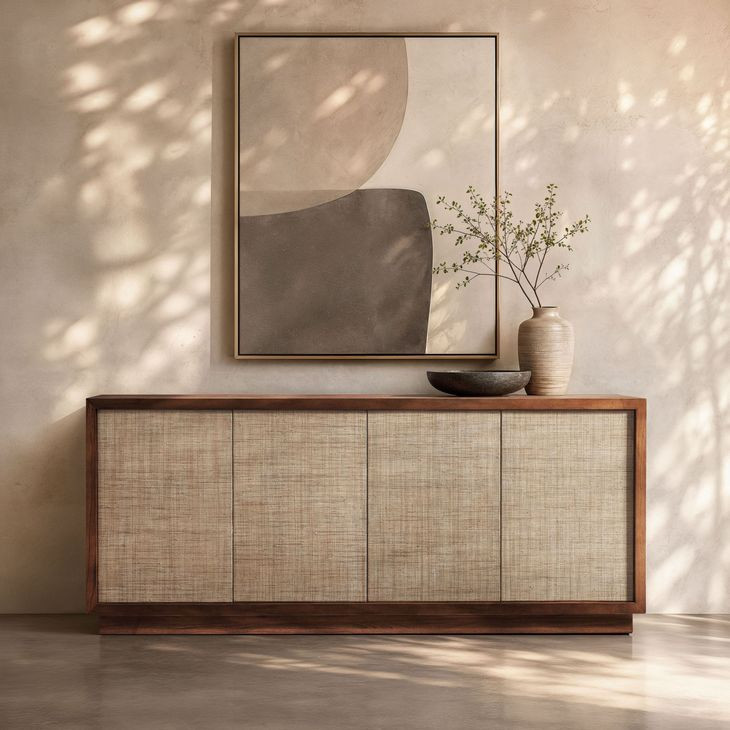 Brasea Lume and Albano 76" TV Stand