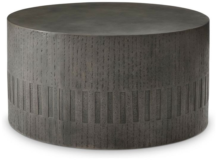 Miramar Dark Charcoal Outdoor Round Cocktail Table