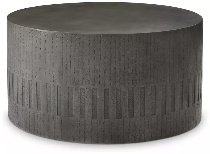 Miramar Dark Charcoal Outdoor Round Cocktail Table