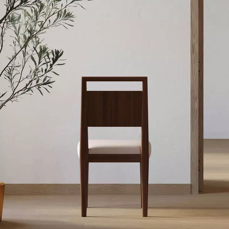 Cupertino Beige Dining Chair Set of 2