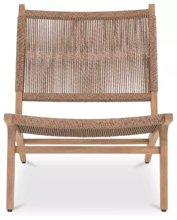 Palma Warm Brown Outdoor Lounge Chair