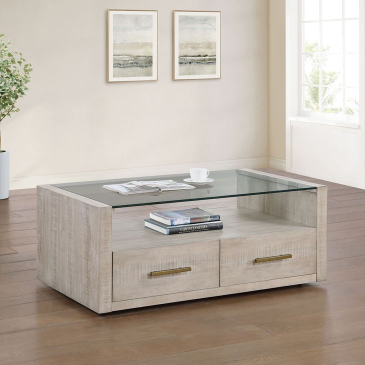 Garland Blonde Rectangular Ocassional Table