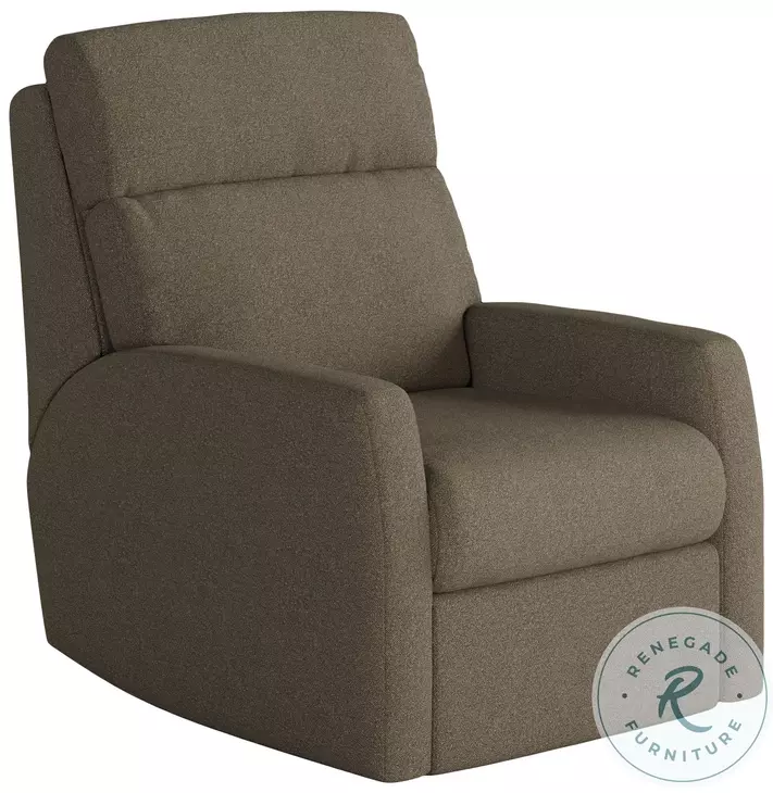 Mimi Glam Squad Truffle Swivel Rocker Recliner
