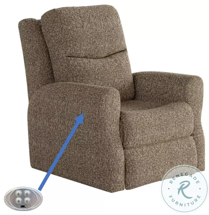 Fame Berber Sisal Power Headrest Rocker Recliner