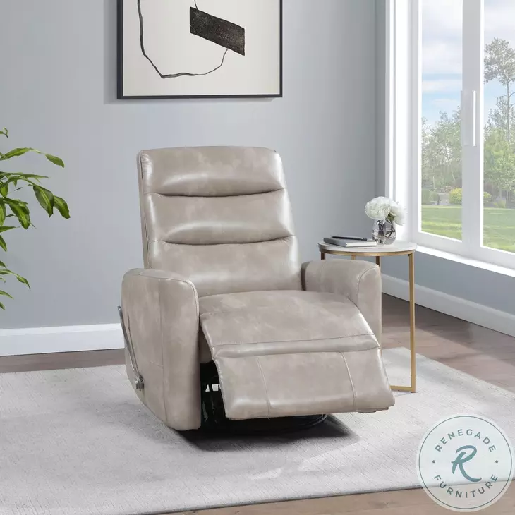 Takami Gray Swivel Recliner