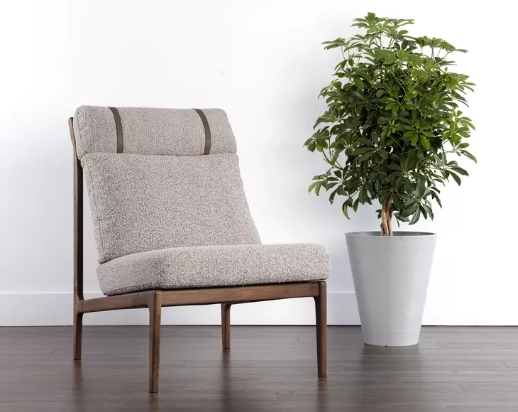 Aralyn Copenhagen Cappuccino Upholstered Lounge Chair
