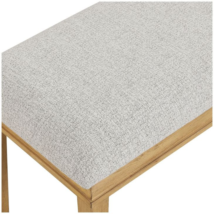 Essence Cream Upholstered Dining Bench